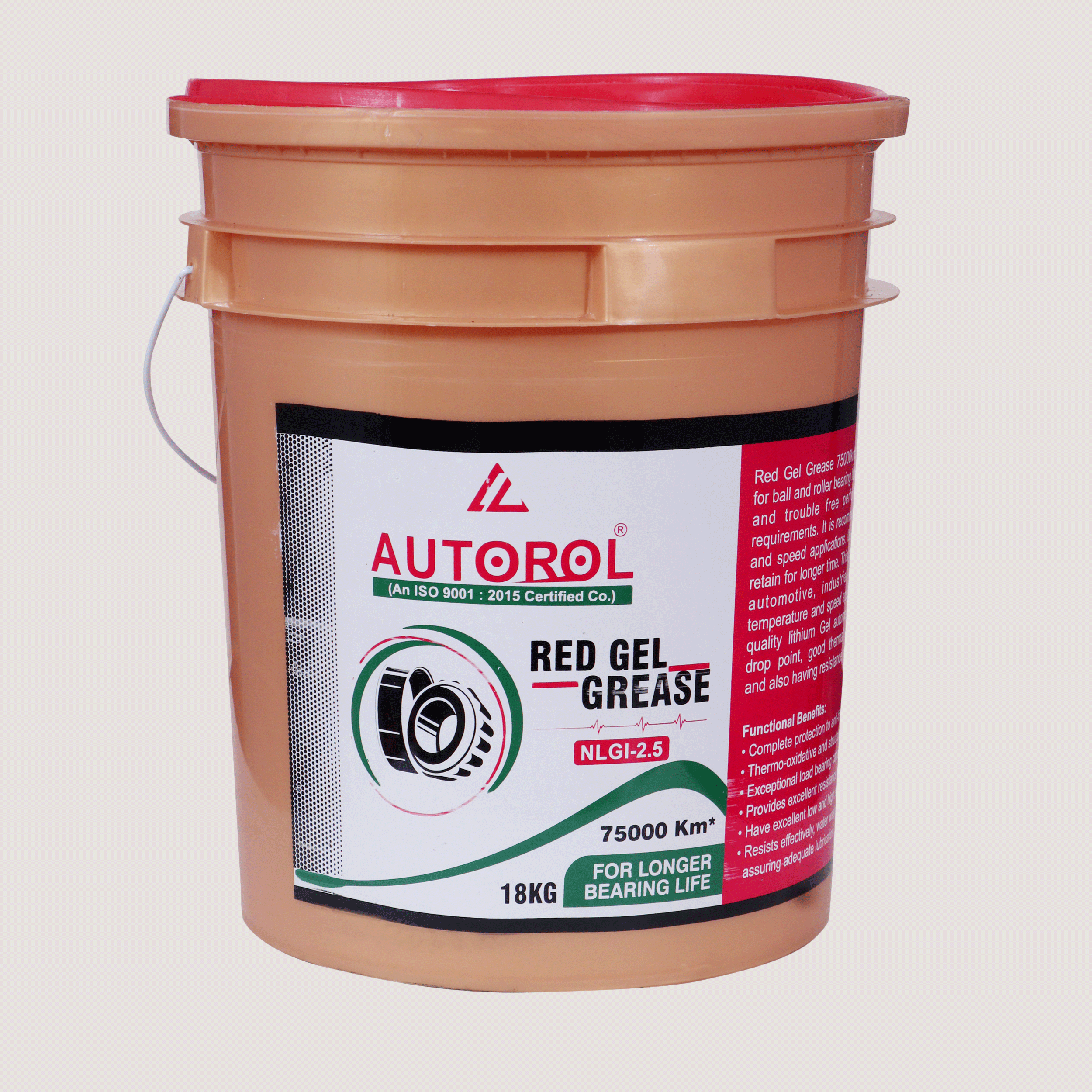 Red Gel Grease-18kg